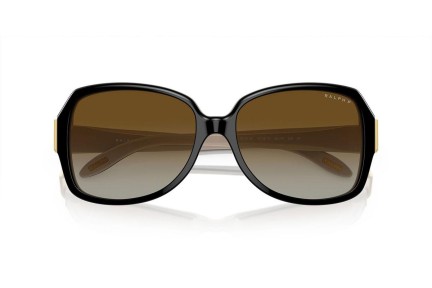 Sluneční brýle Ralph by Ralph Lauren RA5138 6123T3 Polarized Oversize Černé