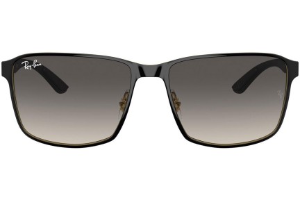 Sluneční brýle Ray-Ban RB3721 187/11 Squared Černé