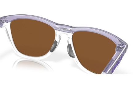 Sluneční brýle Oakley Frogskins Hybrid OO9289 928901 Squared Fialové