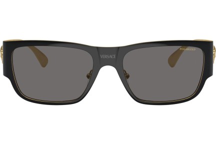 Sluneční brýle Versace VE2262 143381 Polarized Squared Černé