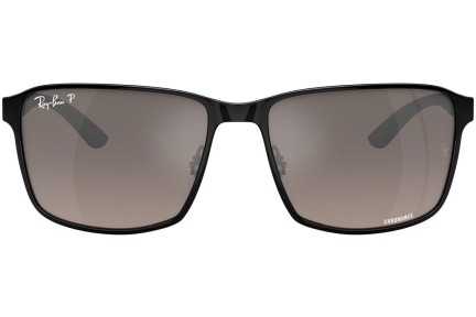 Sluneční brýle Ray-Ban Chromance Collection RB3721CH 186/5J Polarized Squared Černé