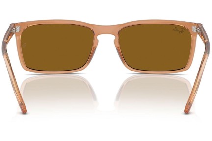 Sluneční brýle Ray-Ban RB4435 676433 Obdélníkové Hnědé