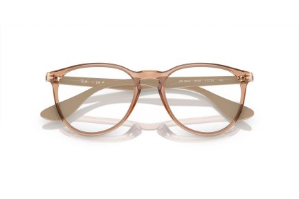 Brýle Ray-Ban Erika RX7046 8339 Squared Hnědé