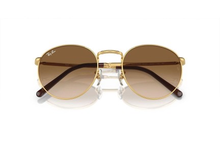 Sluneční brýle Ray-Ban New Round RB3637 001/51 Okrouhlé Zlaté