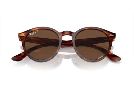 Sluneční brýle Ray-Ban Larry RB7680S 954/AN Polarized Okrouhlé Havana