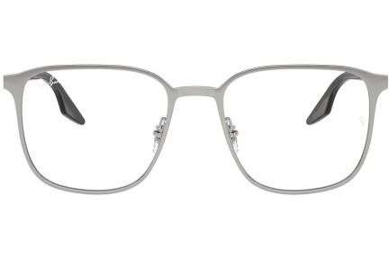 Brýle Ray-Ban RX6512 2595 Squared Stříbrné