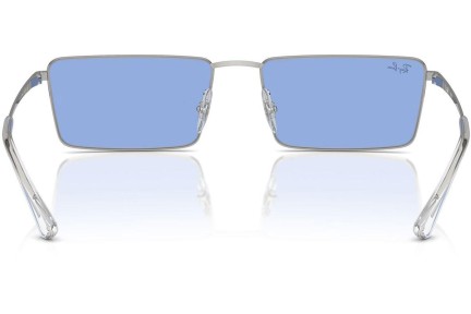 Sluneční brýle Ray-Ban RB3741 003/80 Obdélníkové Stříbrné