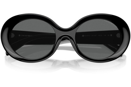 Sluneční brýle Emporio Armani EA4231U 501787 Okrouhlé Černé