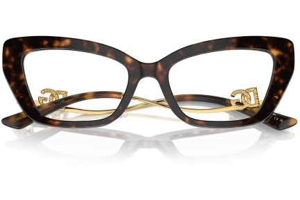 Brýle Dolce & Gabbana DG3391B 502 Cat Eye Havana