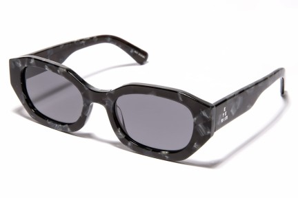 Sluneční brýle Kohe by eyerim Kris Black Havana Polarized Oválné Černé