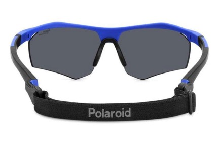 Sluneční brýle Polaroid PLD7055/S FLL/QG Polarized Obdélníkové Modré