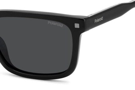 Sluneční brýle Polaroid PLD4174/S/X 807/M9 Polarized Obdélníkové Černé