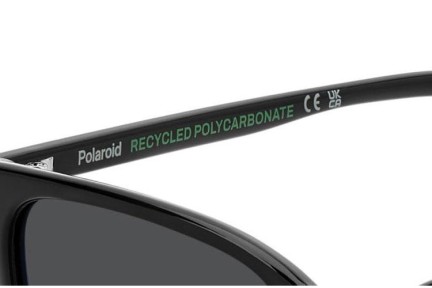 Sluneční brýle Polaroid PLD6226/S 807/M9 Polarized Obdélníkové Černé