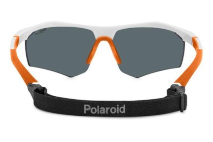 Sluneční brýle Polaroid PLD7055/S VK6/BG Polarized Obdélníkové Bílé