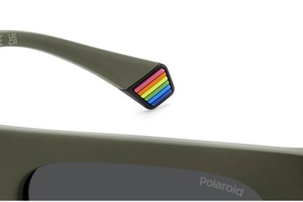 Sluneční brýle Polaroid PLD6224/S/X 3Y5/M9 Polarized Flat Top Zelené