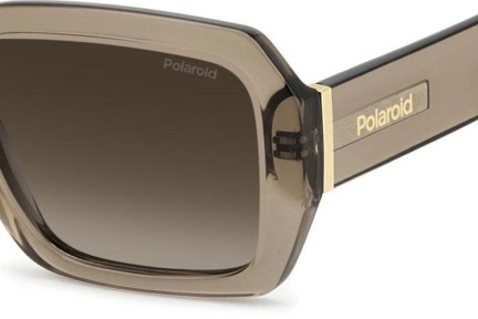 Sluneční brýle Polaroid PLD6223/S/X 09Q/LA Polarized Obdélníkové Hnědé