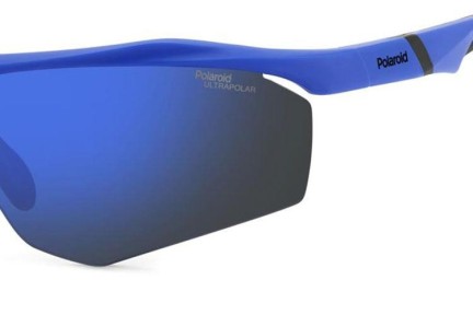 Sluneční brýle Polaroid PLD7055/S FLL/QG Polarized Obdélníkové Modré