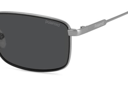 Sluneční brýle Polaroid PLD6227/S/X SVK/M9 Polarized Obdélníkové Stříbrné