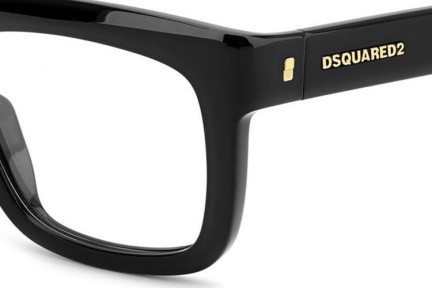 Brýle Dsquared2 D20144 807 Obdélníkové Černé