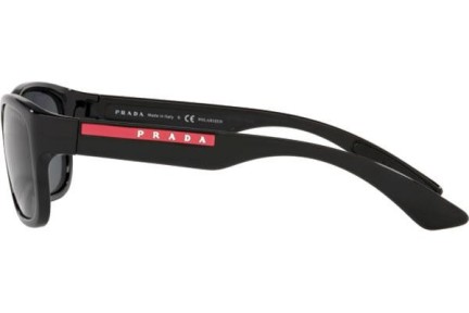 Sluneční brýle Prada Linea Rossa PS05VS 1AB02G Polarized Obdélníkové Černé