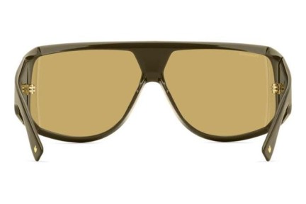 Sluneční brýle Dsquared2 D20124/S 79U/Z0 Flat Top Hnědé