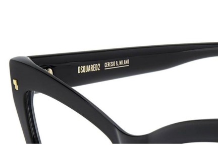 Brýle Dsquared2 D20152 807 Cat Eye Černé