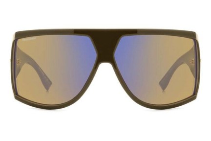 Sluneční brýle Dsquared2 D20124/S 79U/Z0 Flat Top Hnědé