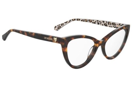 Brýle Love Moschino MOL631 H7P Cat Eye Havana