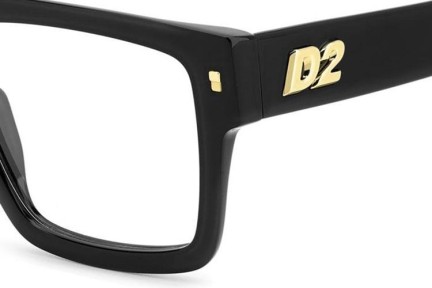 Brýle Dsquared2 D20147 807 Flat Top Černé