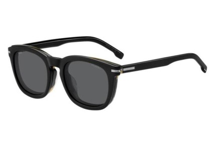 Brýle BOSS BOSS1725/G/CS QF6/M9 Polarized Obdélníkové Černé