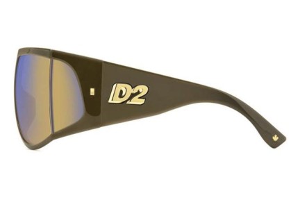 Sluneční brýle Dsquared2 D20124/S 79U/Z0 Flat Top Hnědé