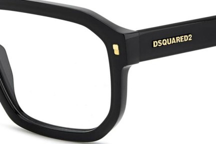 Brýle Dsquared2 D20146 807 Obdélníkové Černé