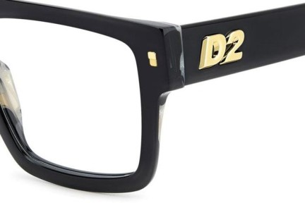 Brýle Dsquared2 D20147 37N Flat Top Černé