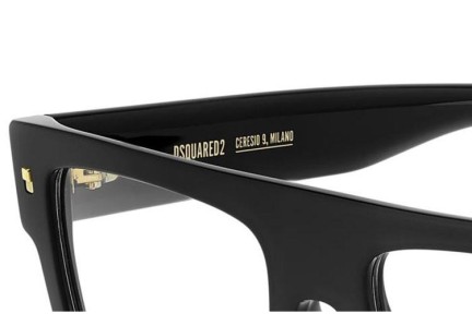 Brýle Dsquared2 D20147 807 Flat Top Černé