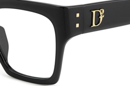 Brýle Dsquared2 D20151/G 807 Obdélníkové Černé