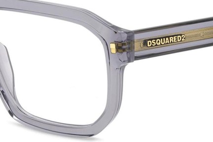 Brýle Dsquared2 D20146 KB7 Obdélníkové Šedé