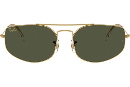 Sluneční brýle Ray-Ban RB3845 919631 Obdélníkové Zlaté