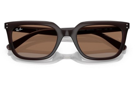 Sluneční brýle Ray-Ban RB4439D 623173 Squared Hnědé