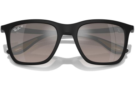 Sluneční brýle Ray-Ban RB4433M F6025J Polarized Obdélníkové Černé