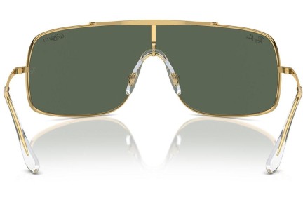 Sluneční brýle Ray-Ban RB3897 001/71 Squared Zlaté