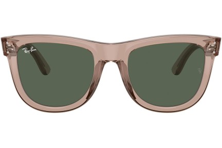 Sluneční brýle Ray-Ban RBR0502SF 6727VR Squared Hnědé