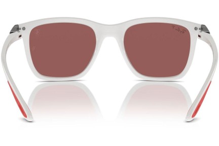 Sluneční brýle Ray-Ban RB4433M F625H2 Polarized Obdélníkové Bílé