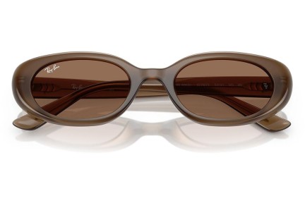 Sluneční brýle Ray-Ban RB4441D 677973 Oválné Hnědé