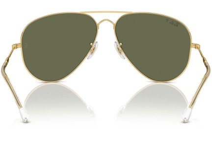 Sluneční brýle Ray-Ban RB3825 001/58 Polarized Pilot Zlaté