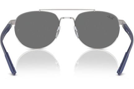 Sluneční brýle Ray-Ban RB3736 003/6G Obdélníkové Stříbrné