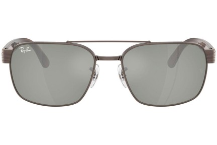 Sluneční brýle Ray-Ban RB3751 925940 Squared Hnědé