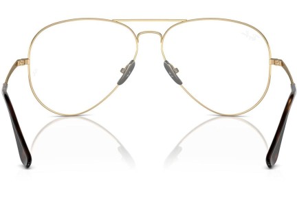 Brýle Ray-Ban RX8789 1247 Pilot Hnědé