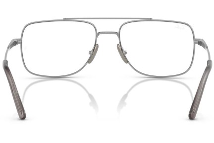 Brýle Ray-Ban RX8797 1002 Squared Stříbrné