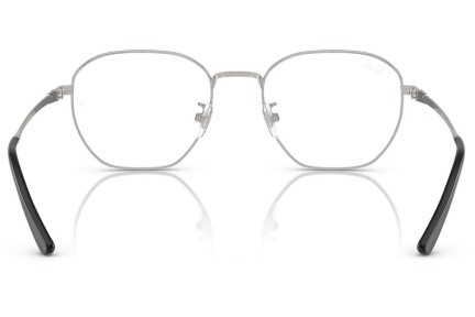 Brýle Ray-Ban RX8777D 1002 Obdélníkové Stříbrné