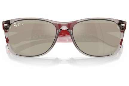 Sluneční brýle Ray-Ban New Wayfarer RB2132 679759 Polarized Squared Šedé